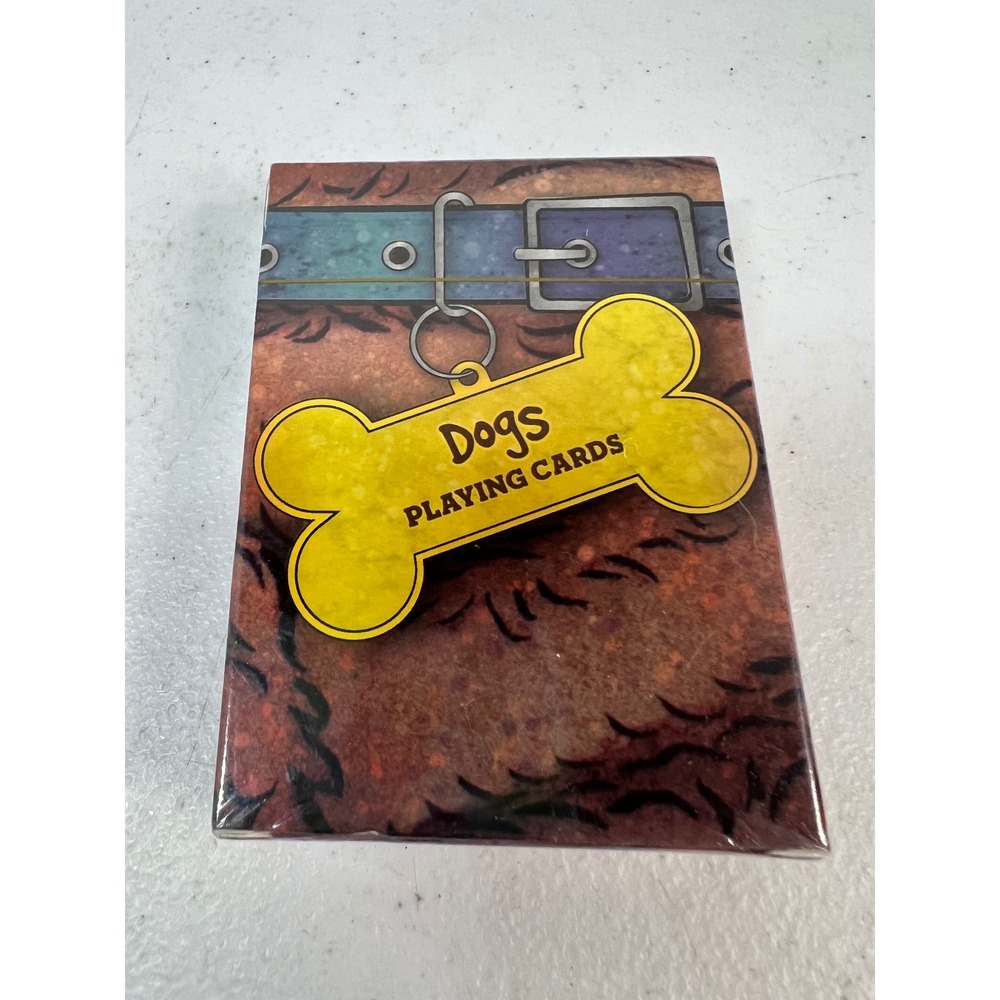 Dogs Playing Cards Illustrated Dog Breed Deck New Sealed Pet Lover Gift